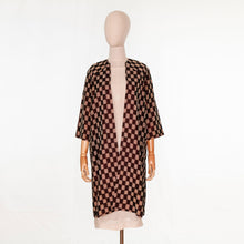 Load image into Gallery viewer, vintage kimono silk coat