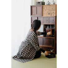 Load image into Gallery viewer, vintage kimono silk coat