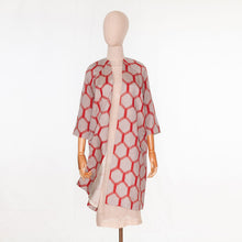 Load image into Gallery viewer, vintage kimono silk coat