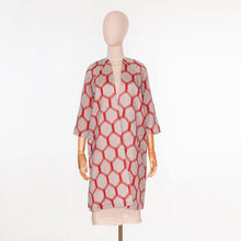 Load image into Gallery viewer, vintage kimono silk coat