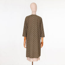 Load image into Gallery viewer, vintage kimono silk coat