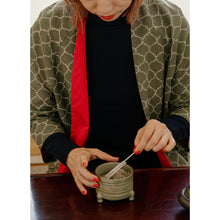 Load image into Gallery viewer, vintage kimono silk coat