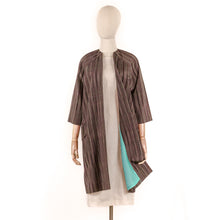 Load image into Gallery viewer, vintage kimono silk coat