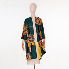 Load image into Gallery viewer, vintage kimono silk coat