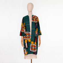 Load image into Gallery viewer, vintage kimono silk coat