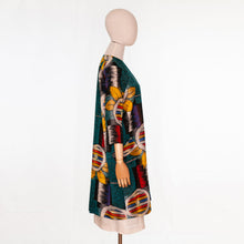Load image into Gallery viewer, vintage kimono silk coat