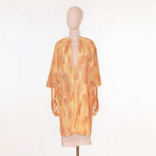 Load image into Gallery viewer, vintage kimono silk coat