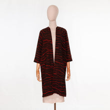 Load image into Gallery viewer, vintage kimono silk coat
