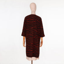 Load image into Gallery viewer, vintage kimono silk coat