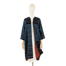 Load image into Gallery viewer, vintage kimono silk coat