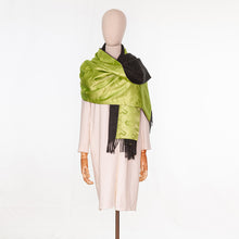 Load image into Gallery viewer, vintage kimono cashmere shawl