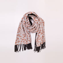 Load image into Gallery viewer, vintage kimono cashmere shawl