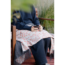 Load image into Gallery viewer, vintage kimono cashmere shawl