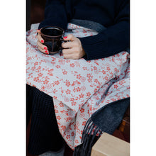 Load image into Gallery viewer, vintage kimono cashmere shawl