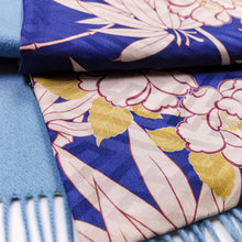 Load image into Gallery viewer, vintage kimono cashmere scarf