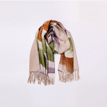 Load image into Gallery viewer, vintage kimono cashmere shawl