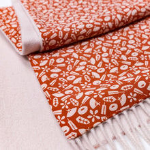 Load image into Gallery viewer, vintage kimono cashmere scarf