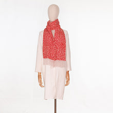 Load image into Gallery viewer, vintage kimono cashmere scarf