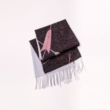 Load image into Gallery viewer, vintage kimono cashmere scarf