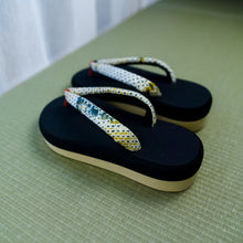 Load image into Gallery viewer, Vintage Kimono Zori Sandal