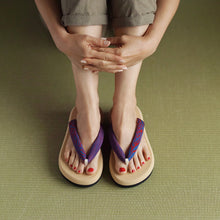 画像をギャラリービューアに読み込む, vintage kimono zori (size M)