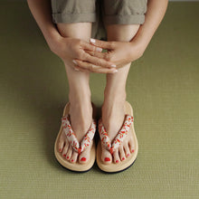 画像をギャラリービューアに読み込む, vintage kimono zori (size S)