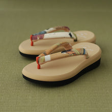 画像をギャラリービューアに読み込む, vintage kimono zori (size M)