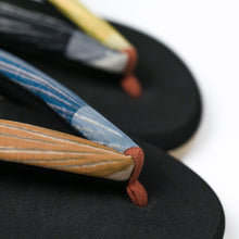 画像をギャラリービューアに読み込む, vintage kimono zori (size M)