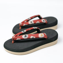 画像をギャラリービューアに読み込む, vintage kimono zori (size M)