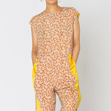Load image into Gallery viewer, vintage kimono silk jumpsuit