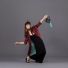 Load image into Gallery viewer, vintage kimono silk coat