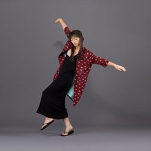 Load image into Gallery viewer, vintage kimono silk coat