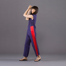 Load image into Gallery viewer, vintage kimono silk jumpsuit