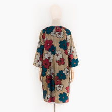 画像をギャラリービューアに読み込む, vintage kimono silk coat
