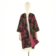 Load image into Gallery viewer, vintage kimono silk coat
