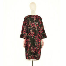 Load image into Gallery viewer, vintage kimono silk coat
