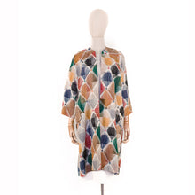 Load image into Gallery viewer, vintage kimono silk coat
