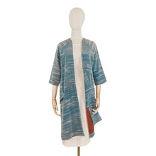 画像をギャラリービューアに読み込む, vintage kimono silk coat
