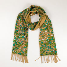 画像をギャラリービューアに読み込む, vintage kimono cashmere scarf
