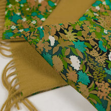 画像をギャラリービューアに読み込む, vintage kimono cashmere scarf
