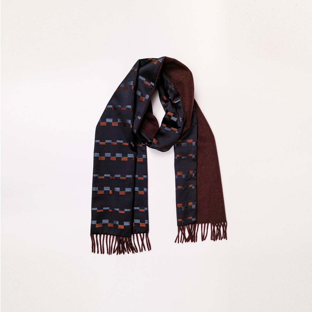 vintage kimono cashmere scarf