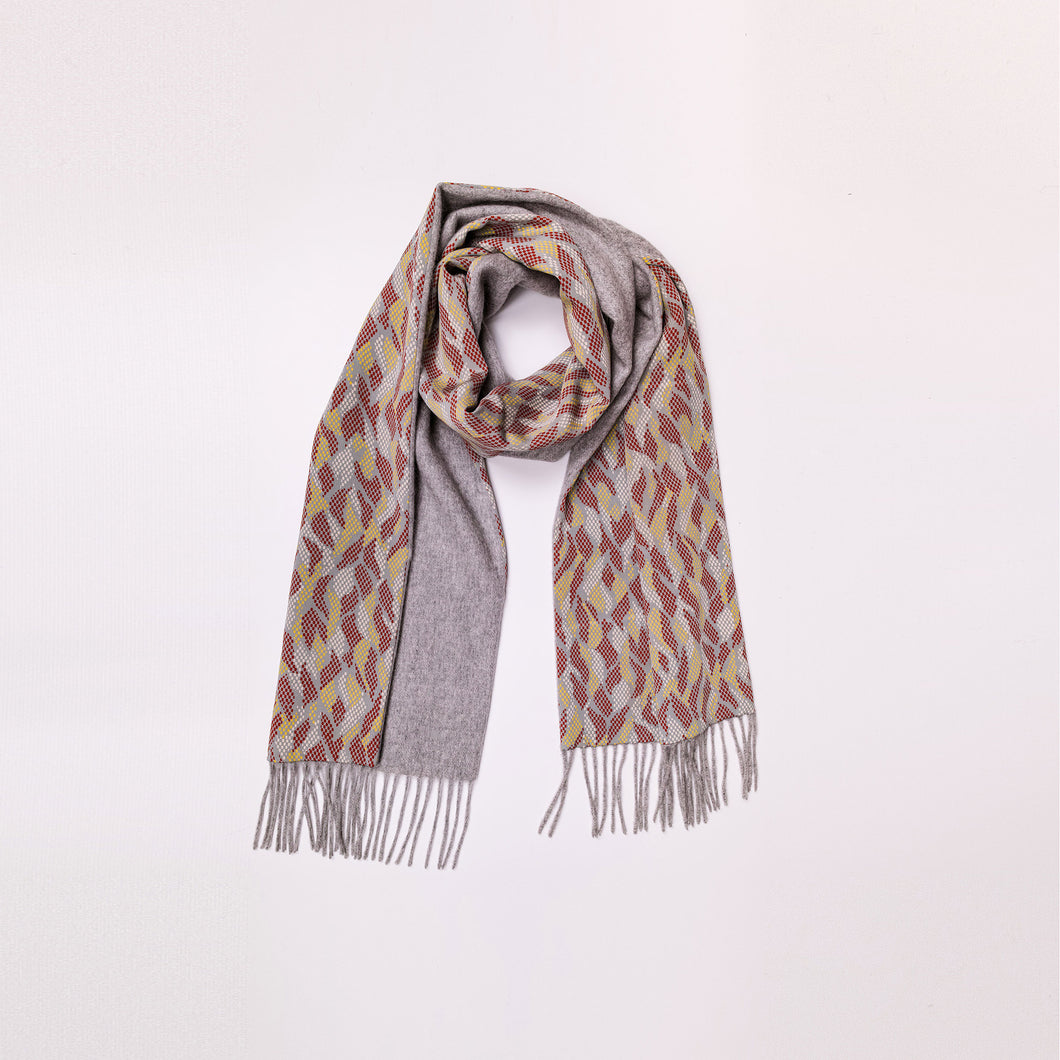 vintage kimono cashmere scarf