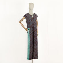 画像をギャラリービューアに読み込む, vintage kimono silk jumpsuit

