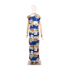 Load image into Gallery viewer, vintage kimono silk jumpsuit
