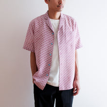 画像をギャラリービューアに読み込む, vintage kimono silk shirt
