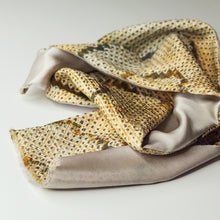 Load image into Gallery viewer, vintage kimono petite silk scarf
