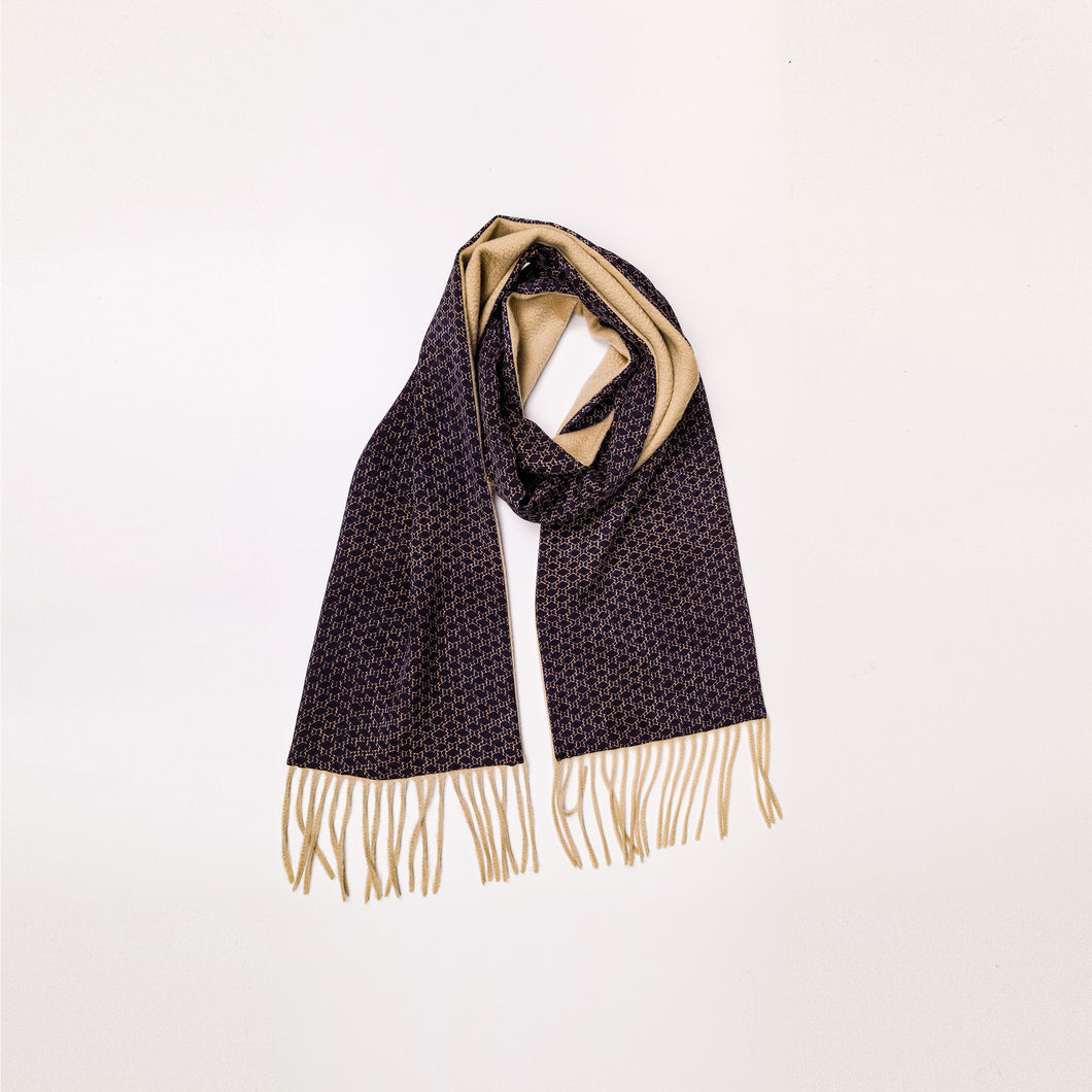 vintage kimono cashmere scarf