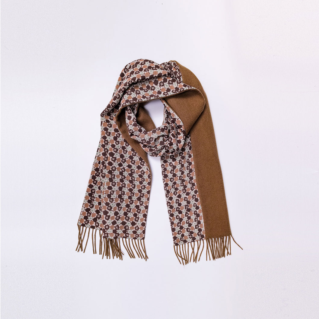 vintage kimono cashmere scarf