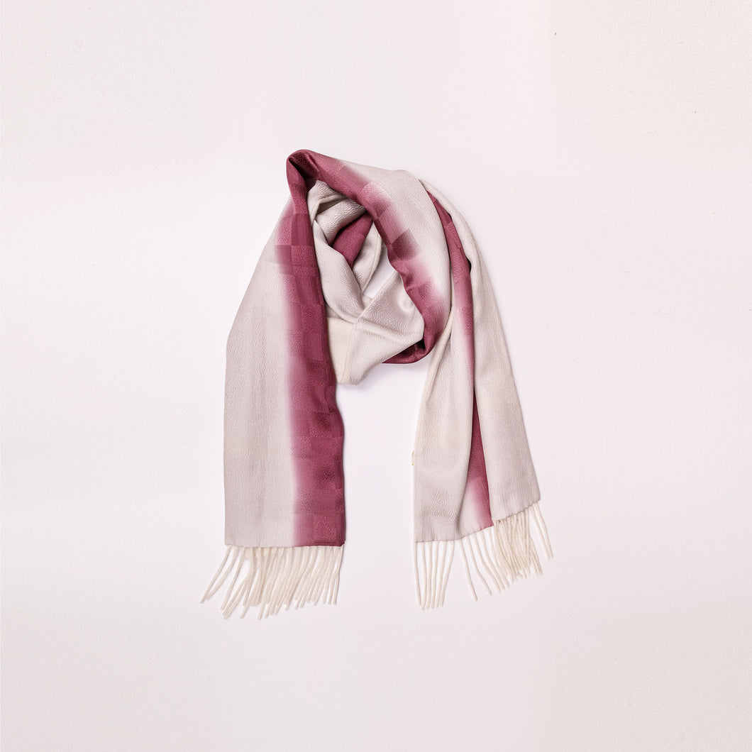 vintage kimono cashmere scarf