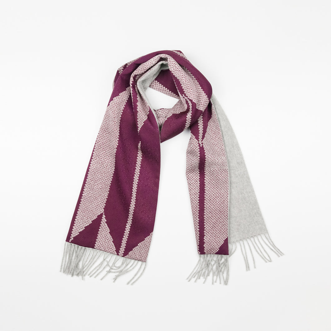 vintage kimono cashmere scarf